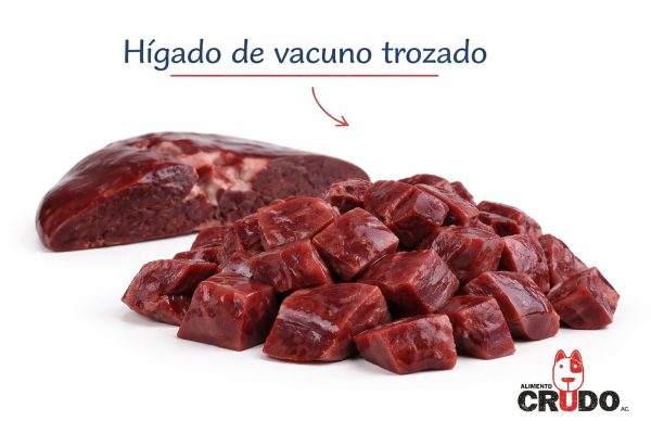 HIGADO DE VACUNO TROZADO 1000GR