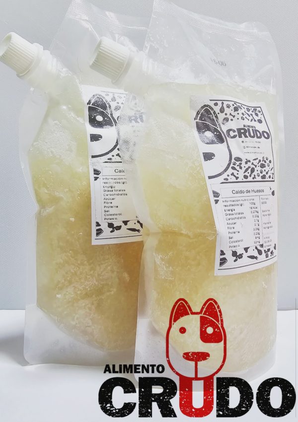 CALDO DE HUESOS DE POLLO 500GR