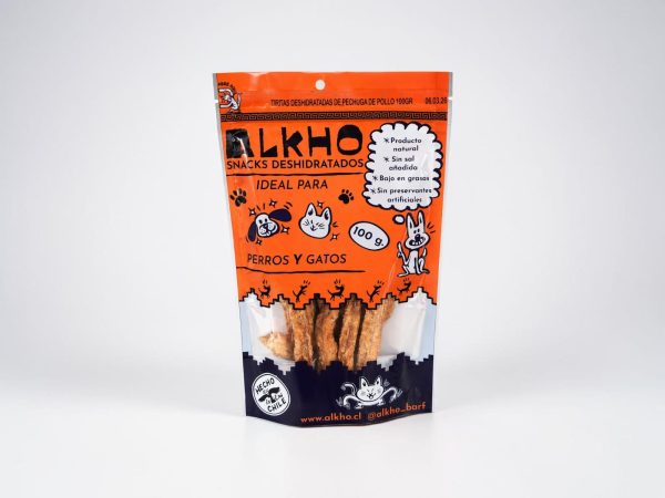 PECHUGA DE POLLO DESHIDRATADA SNACK100 GR